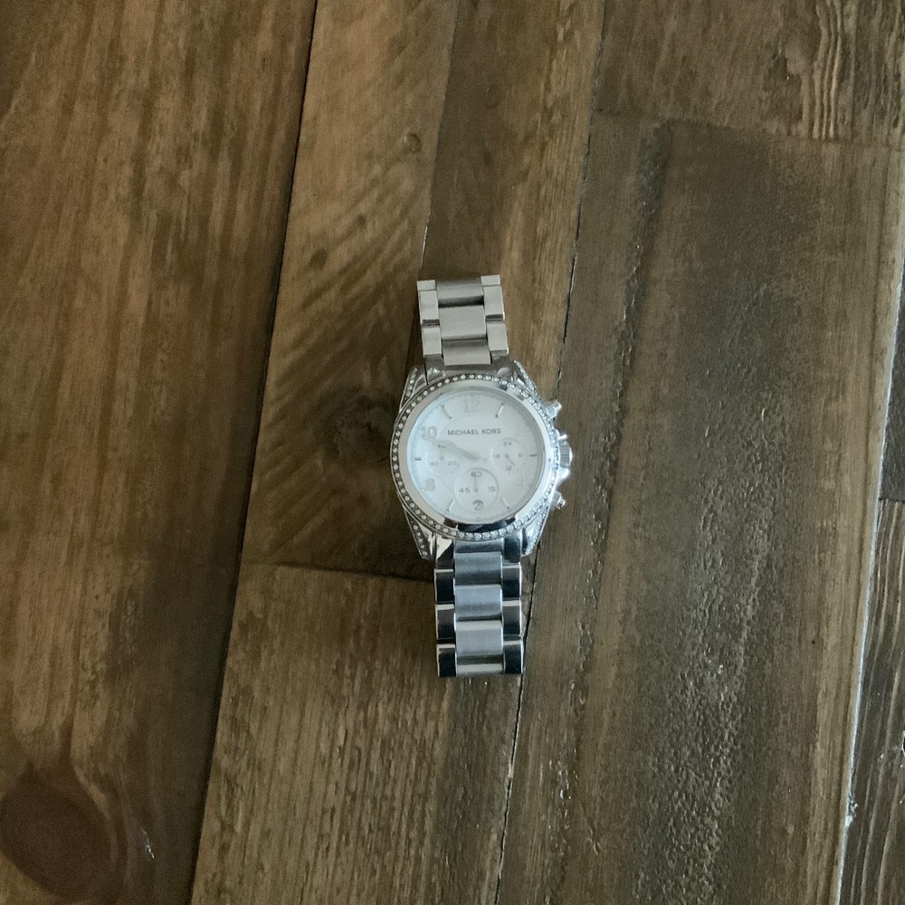 Michael Kors Stainless Steel Chronograph Watch